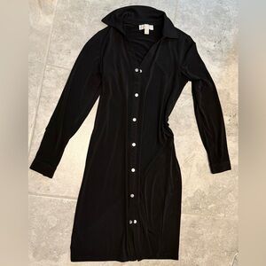 Michael Kors Black Long Sleeve Dress | Size S | Like New | No Belt